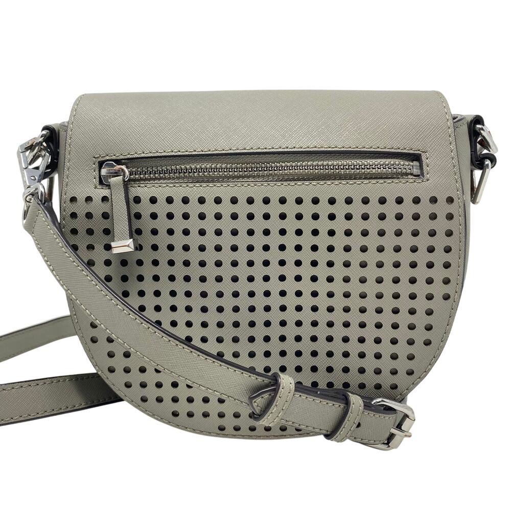 Rebecca Minkoff Gray Astor Saddle Bag